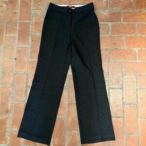 MaxMara Women's Black and Brown Tailored-trousers